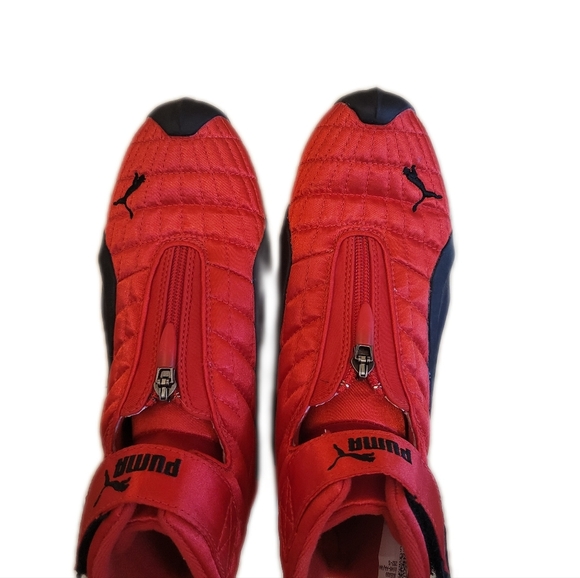 Puma vintage quilted speedcat hightop velcro moto racing boxing sneakers shoes 6 - Picture 2 of 13